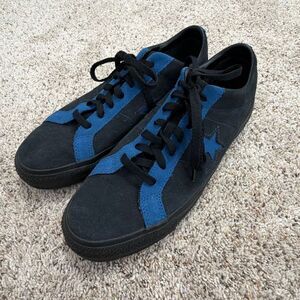 Converse CONS One Star Academy Suede Black Blue Men’s 10.5